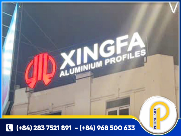 LED letter sign