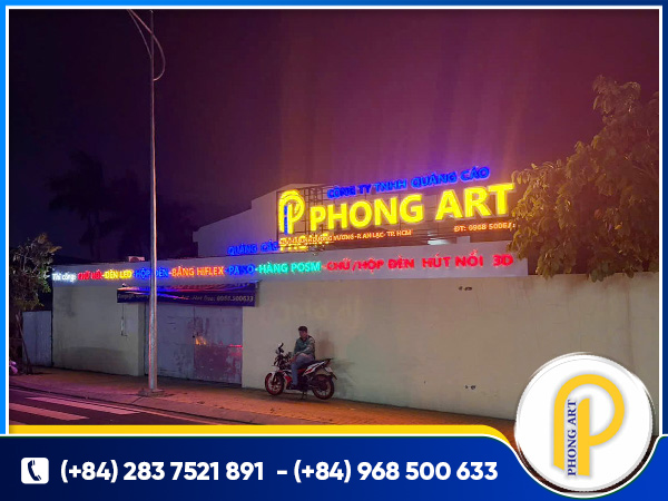 LED letter sign