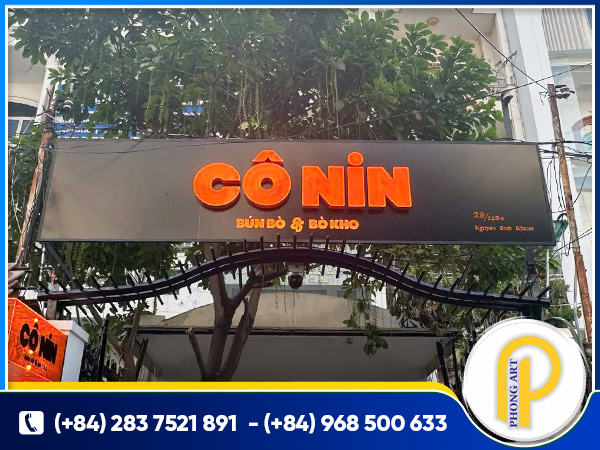 LED light box sign