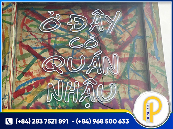 Decorative LED letters