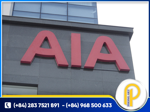Exterior outdoor LED backlit sign