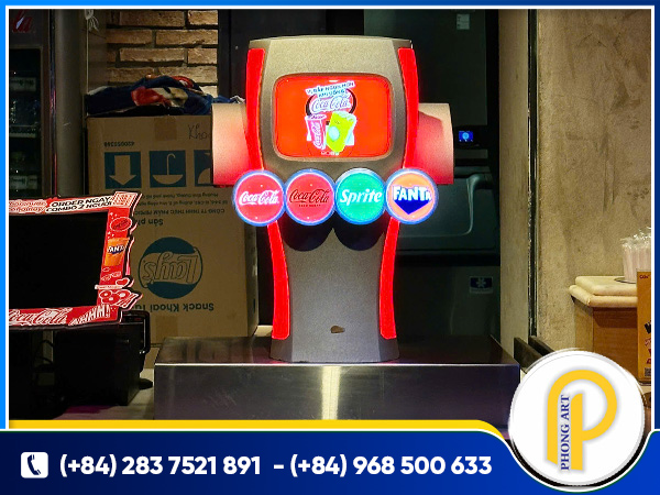 LED illuminated beverage dispenser